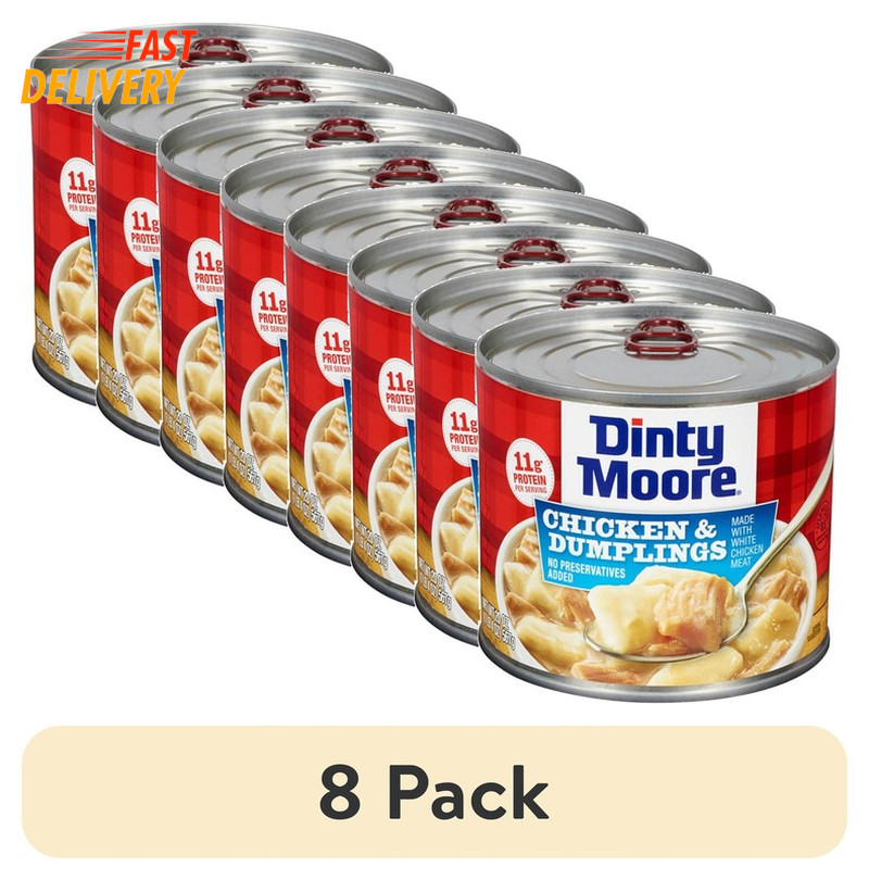 (8 Pack) Chicken and Dumplings, Shelf Stable, 20 Oz Steel Can ✅ 👈