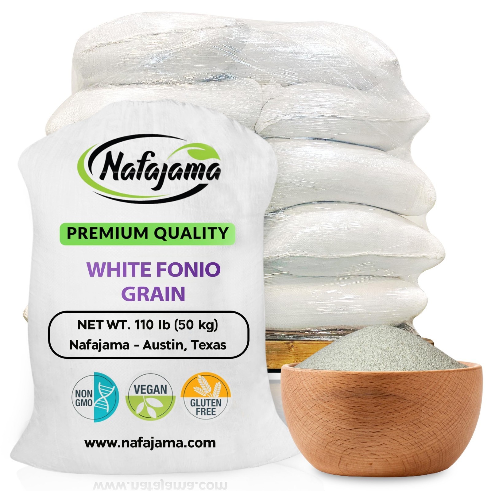 Nafajama Premium Gluten-Free Fonio | Ancient African Super-Grain