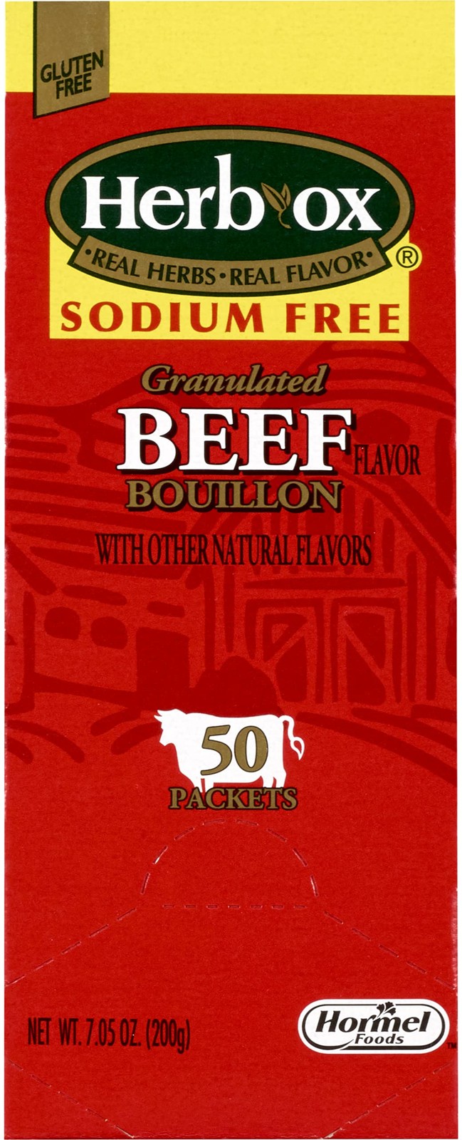 Herb-Ox Sodium Free Bouillon Bundle, Beef and Chicken, 100 Total Packets