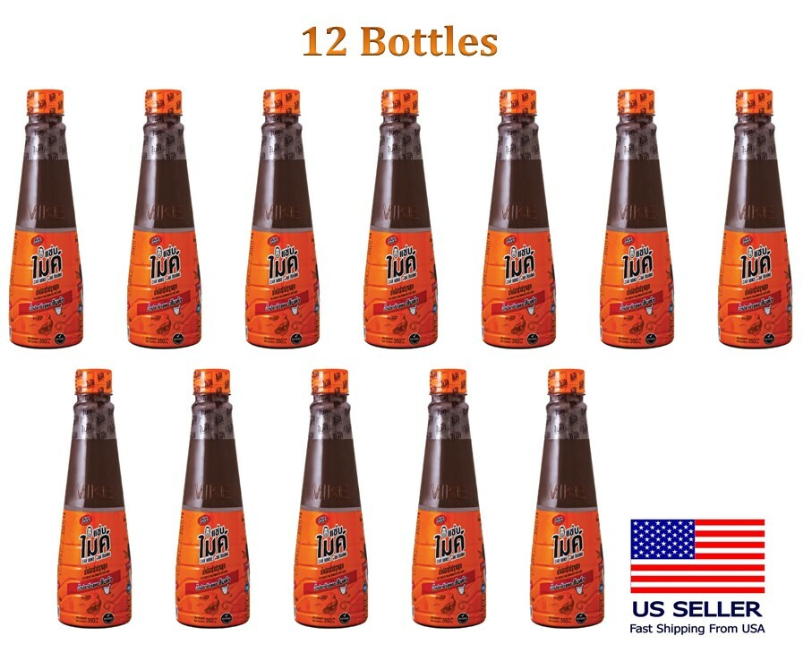 Zab Mike THAI Fish SAUCE Fermented Fish cuisine Som Tum Papaya (350 ml)