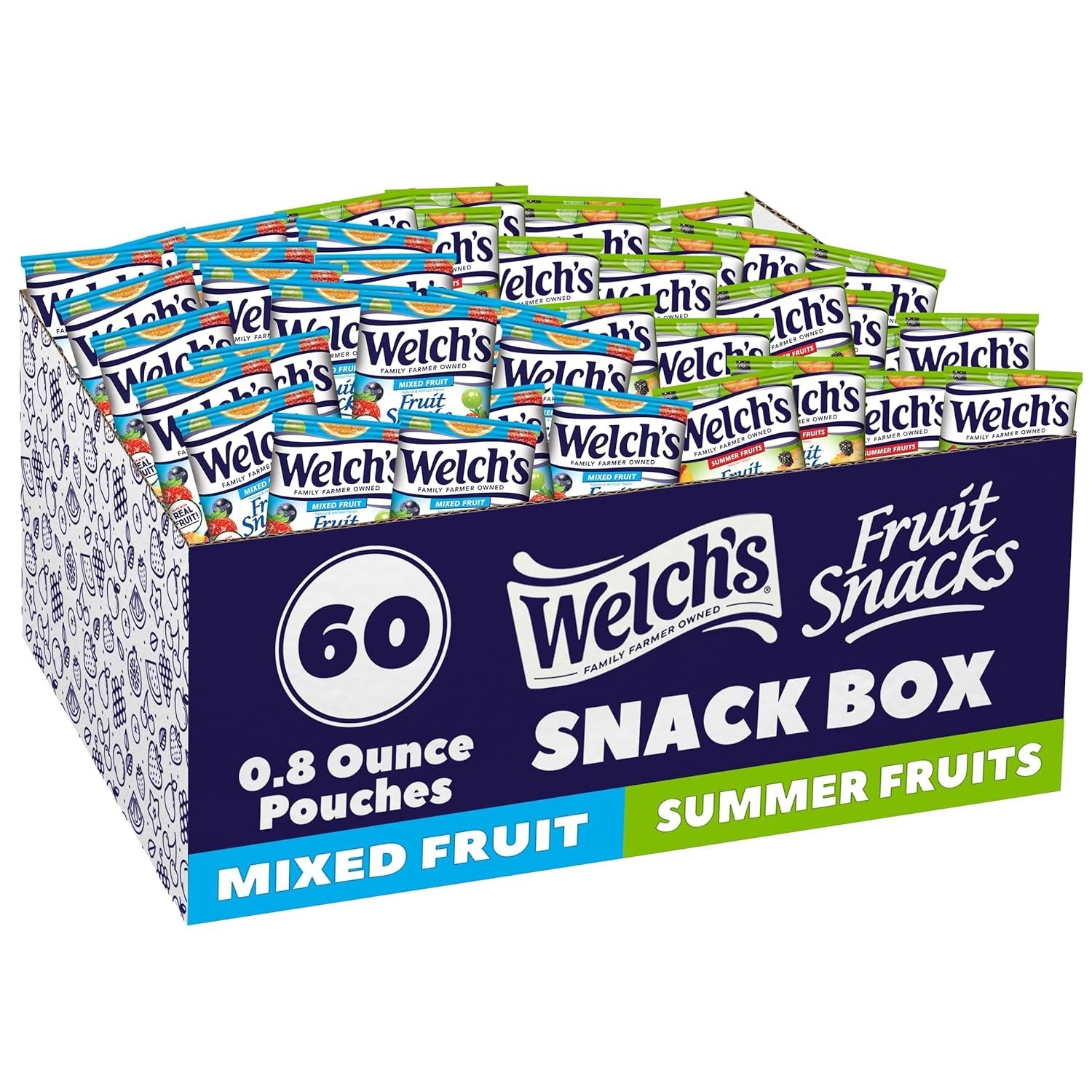 Nutritious Mixed Fruit & Summer Variety Snack Pack – 60 Individual Servings