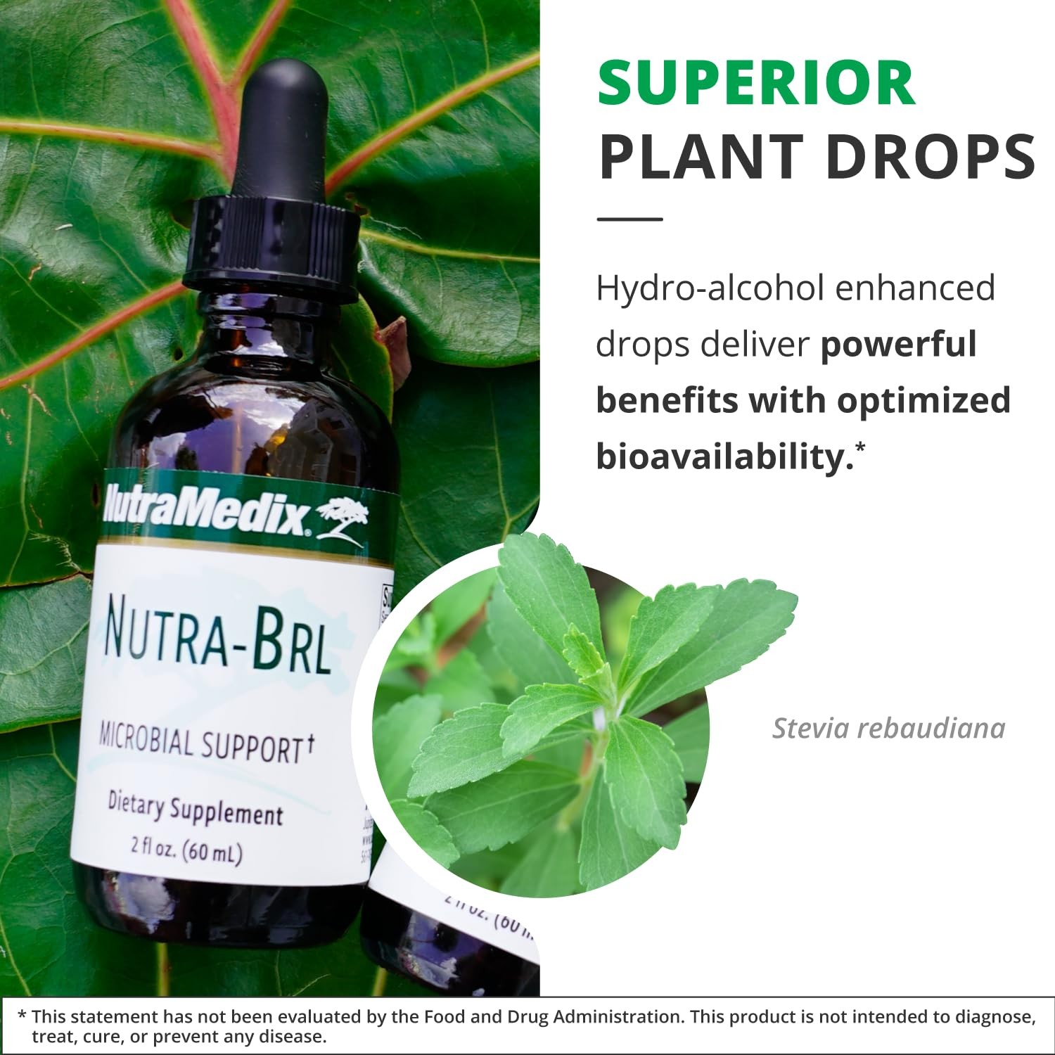 NutraMedix Nutra-BRL – Immune Support Supplement with Samento Bark, Stevia Le…