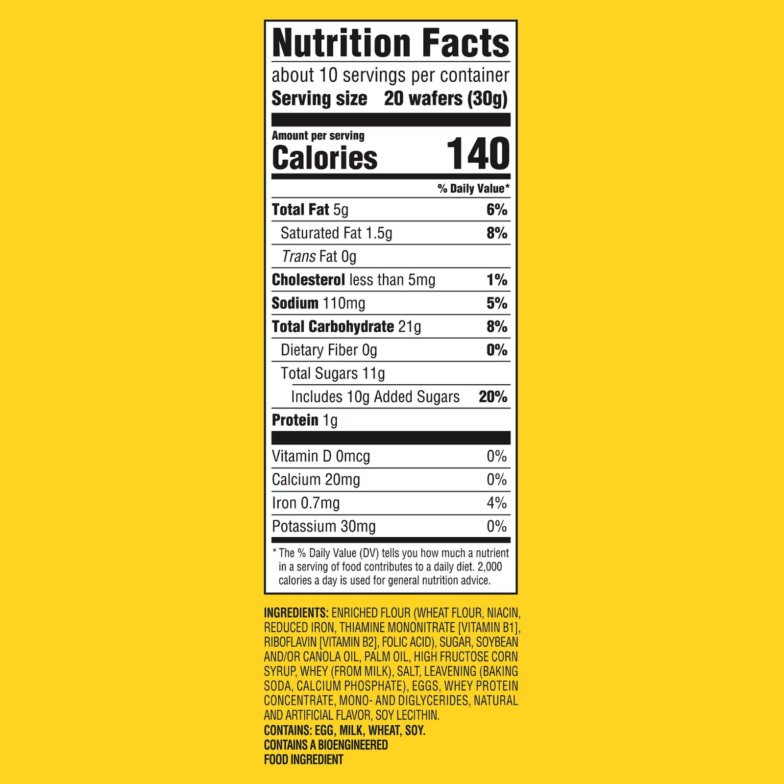NILLA Wafers Mini Cookies, Vanilla Wafers, 11 oz