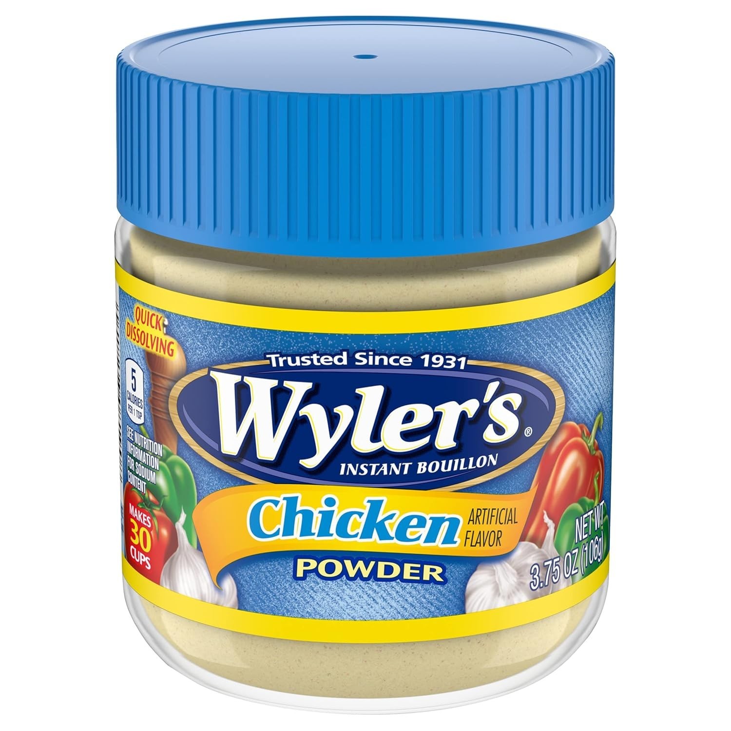 Wyler’s Instant Bouillon Chicken Flavored Powder (3.75 3.75 Ounce (Pack of 1)