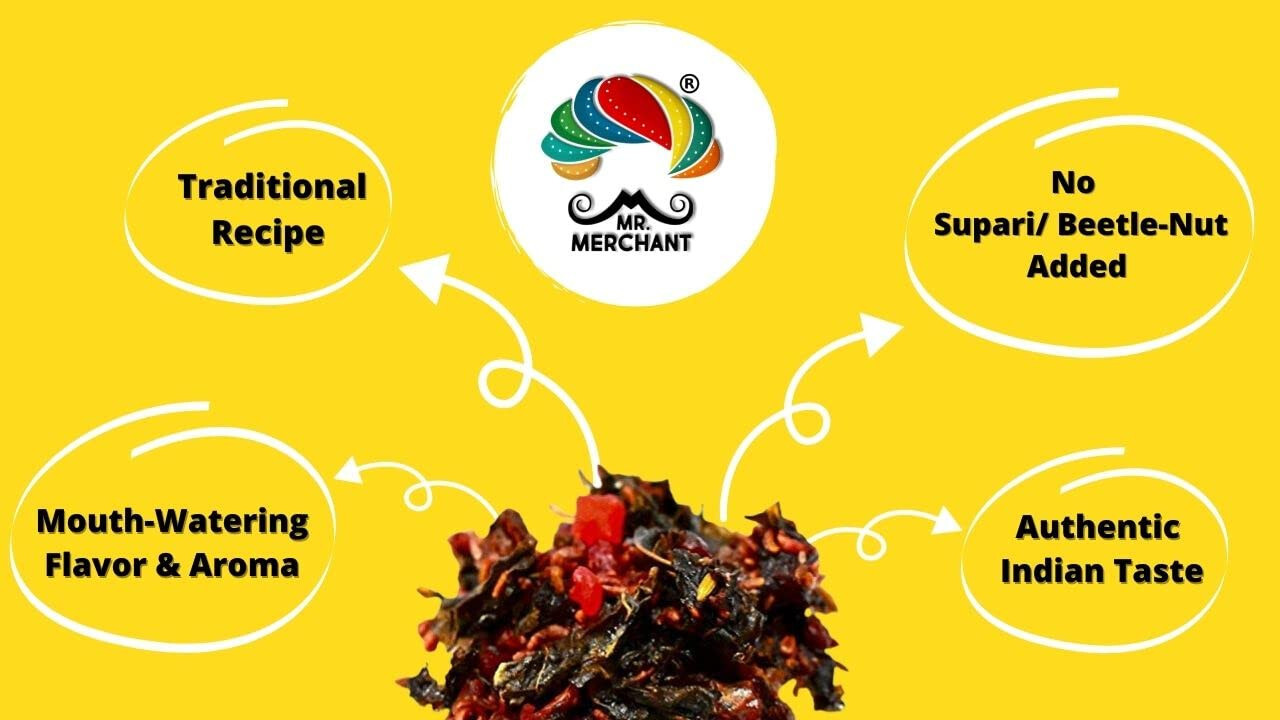 Mr. Merchant Banarasi Meetha Paan Mukhwas,Mouth Freshener, Digestive, 300gm