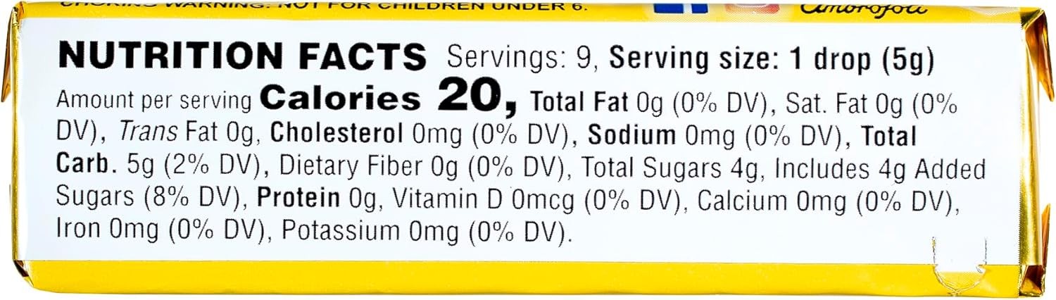 Honees Cough Drop Bars Honey Lemon 1.6oz