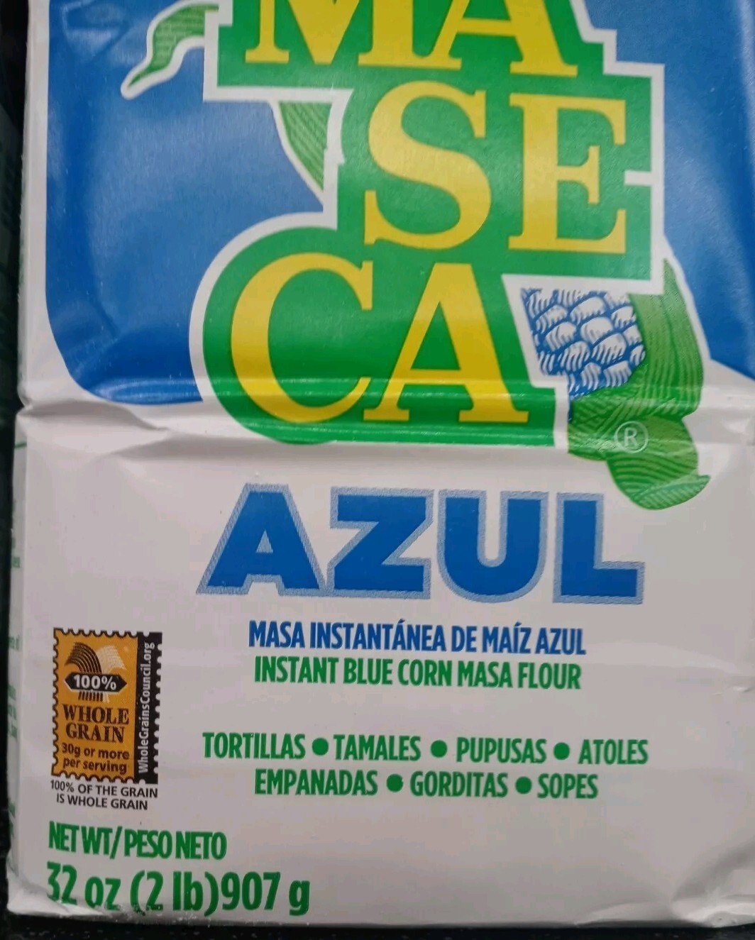 maseca azul_ 2 lb_ 2 pack