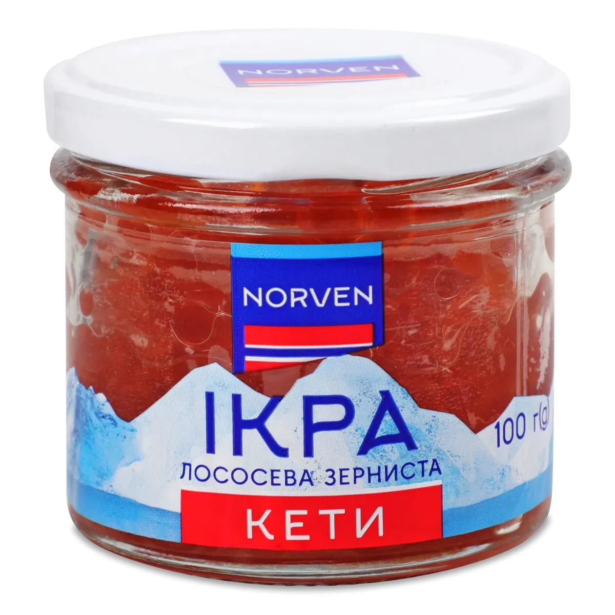 Keta Red Caviar 100g 3.53oz Ukraine