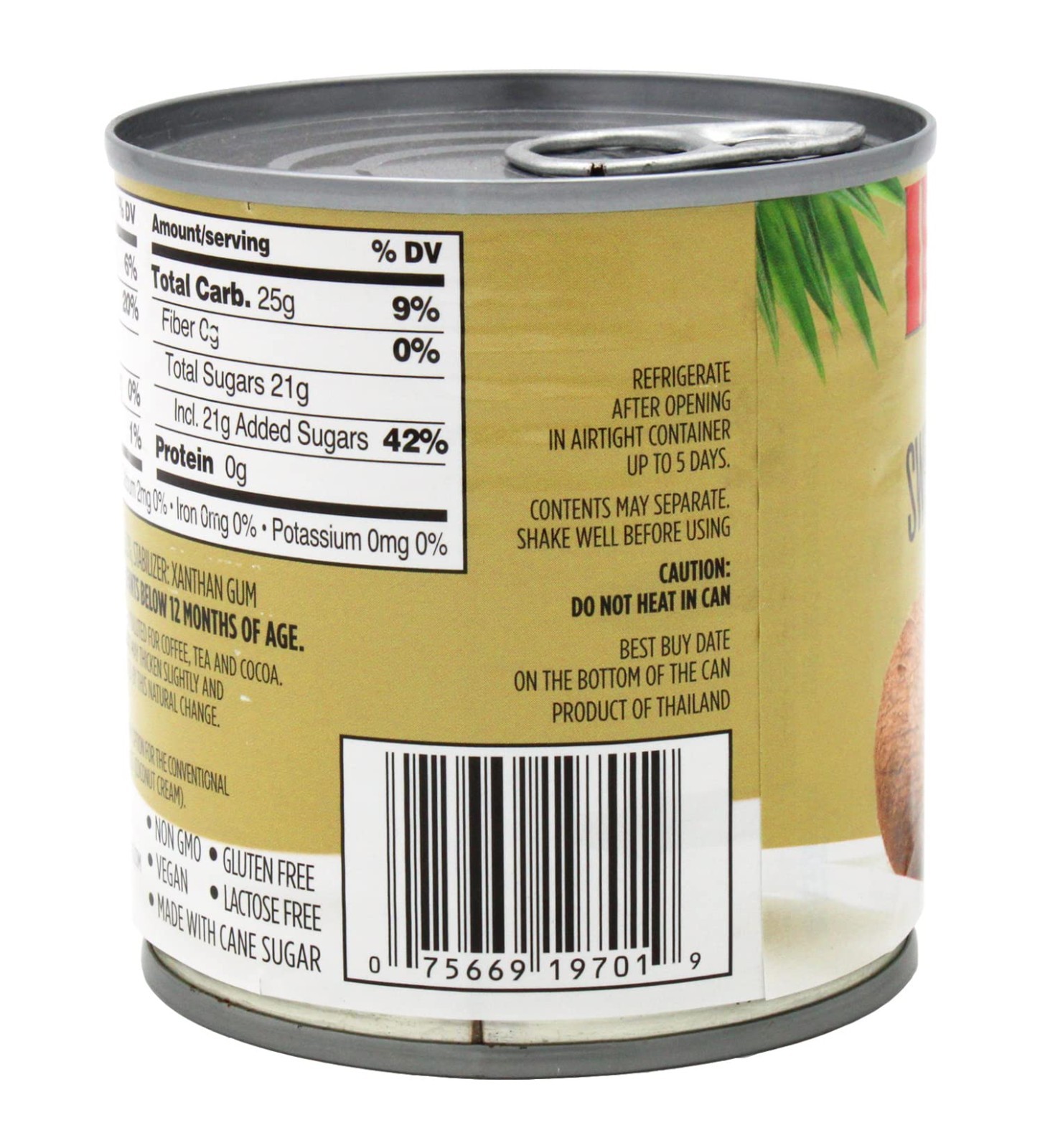 Sweetened Condensed Coconut Milk – 11.6 Oz, Pack of 12, Dairy-Free, Vegan Treat