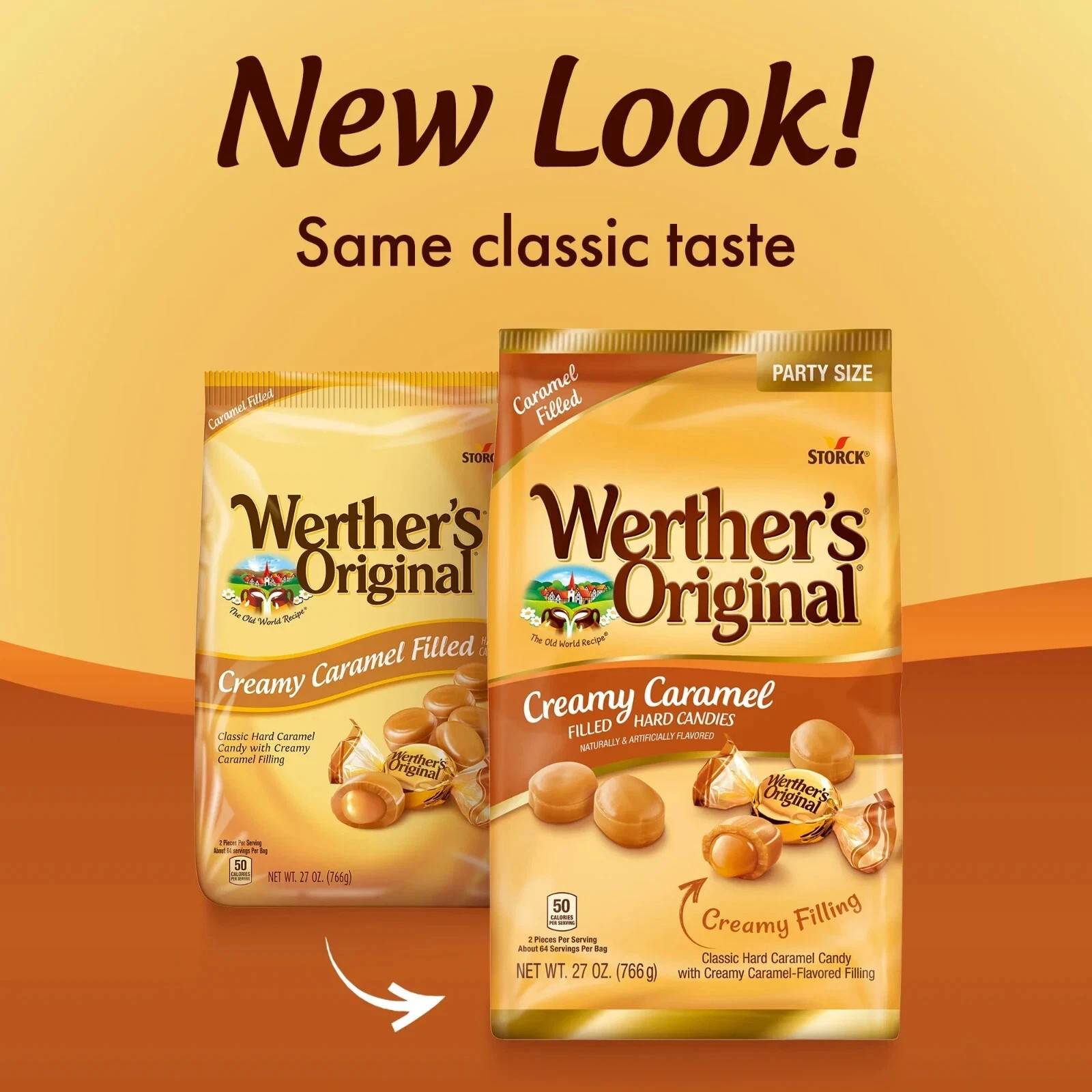 Werther’s Original Creamy Caramel Filled Candy, 27 oz Free and fast shipping