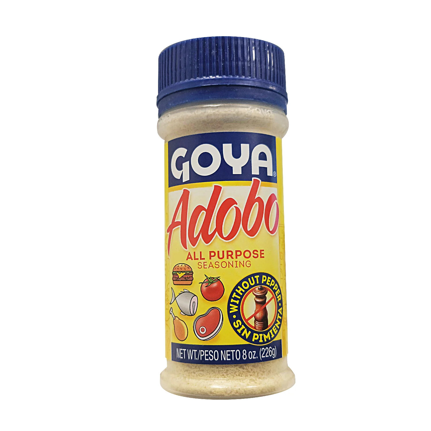 Goya Adobo All Purpose Seasoning – Without Pepper – 8 oz ( 226g )