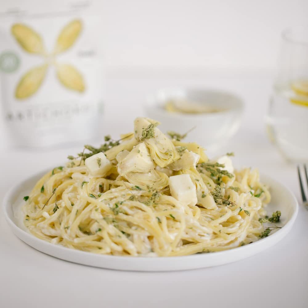 Marinated Artichoke Hearts Snack Pack | Basil + Thyme | Keto, Vegan, Paleo
