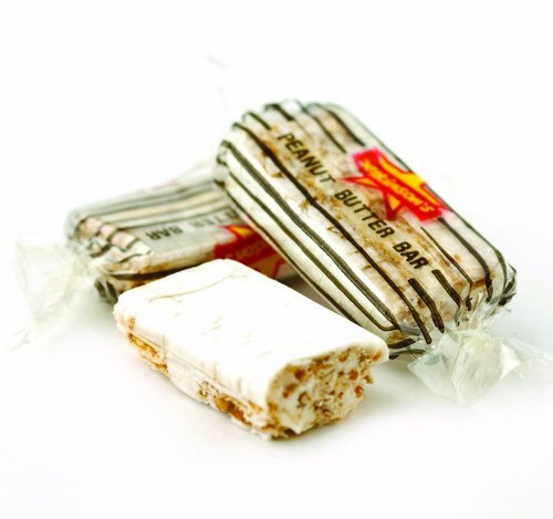 Bulk 2 Pounds Butter Flavored Peanut Butter Bars Individually Wrapped Candy