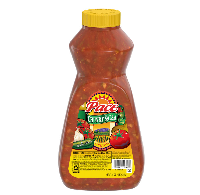 Pace Chunky Medium Salsa, 64 oz Bottle
