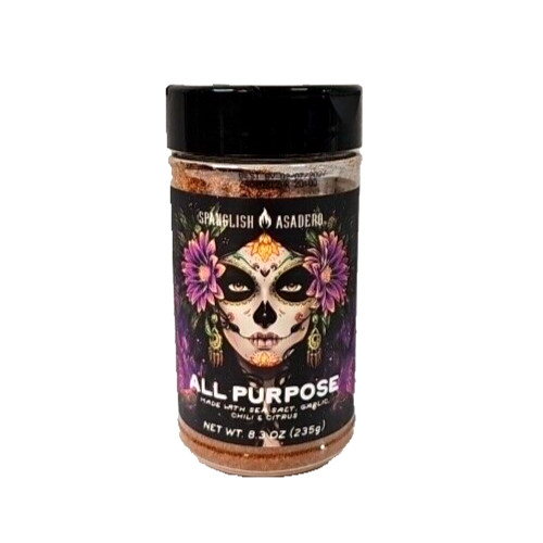 Spanglish Asadero All Purpose Seasoning (8.3 Ounce) Exp Date 02/07/2027