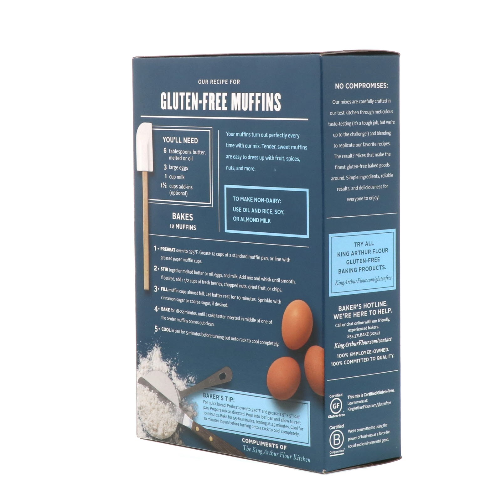 Gluten Free Muffin Mix, 16 oz (454 g)