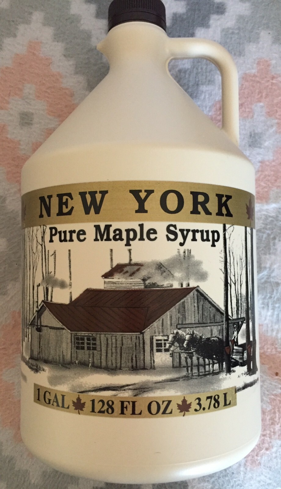 100% Pure Maple Syrup Grade A – New York, Gallon, 1/2 gallon, Quart, Pint