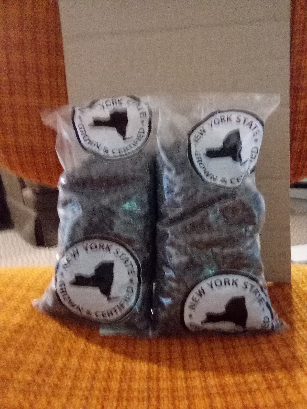 (2) 1 lb New York State Grown & Certified Black Beans, BB 07/2027