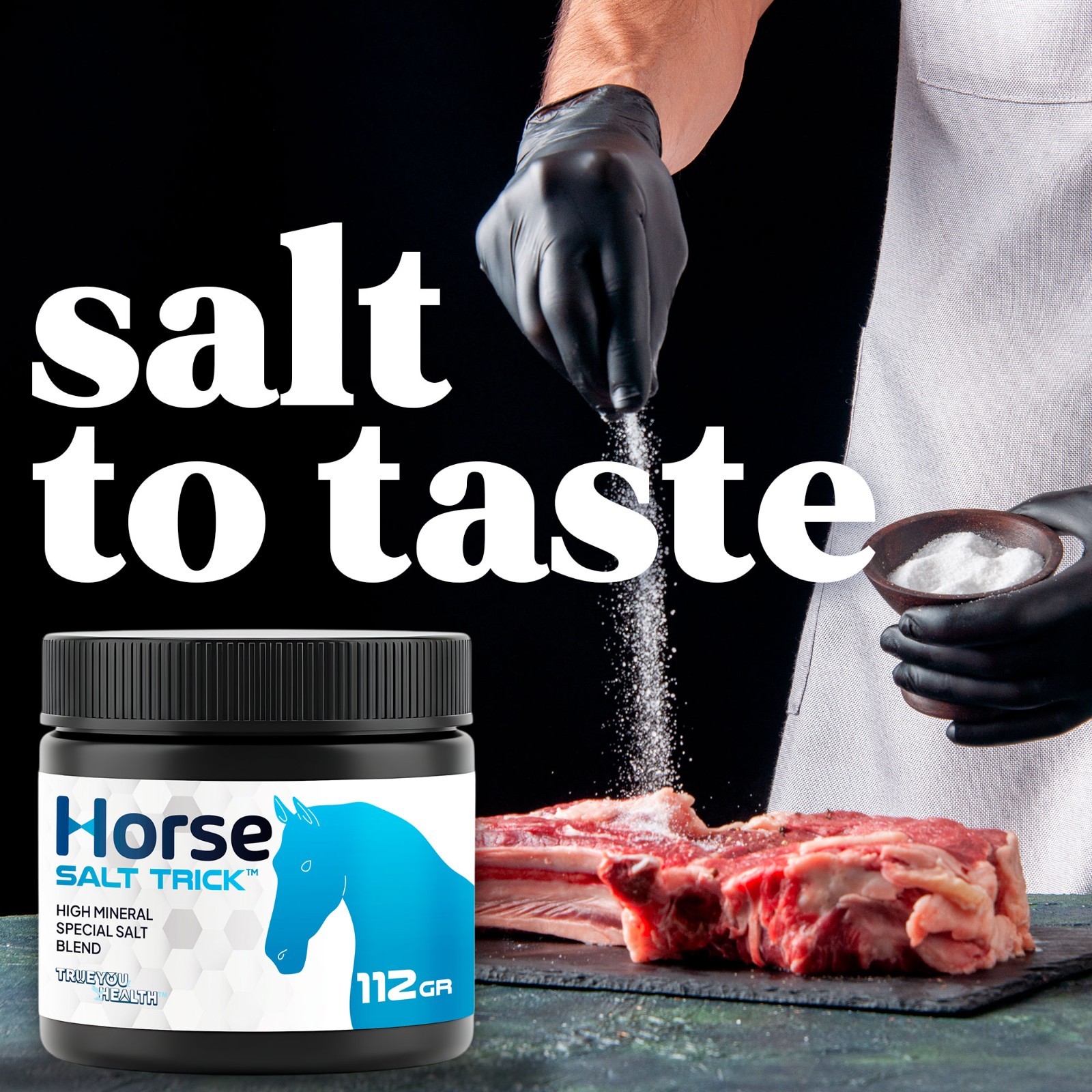 Horse Salt Trick – Premium High Mineral Horse Salt For Men – Our Best Blend