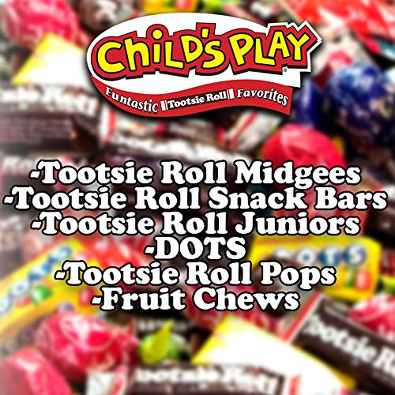 Child’s Play Candy Favorites with Bonus Mobile Game, 5 Pounds of Individually Wr