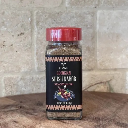 SHISH KABOB, Georgian Seasoning, New Wt. 2.5oz (70g), Khomli Brand