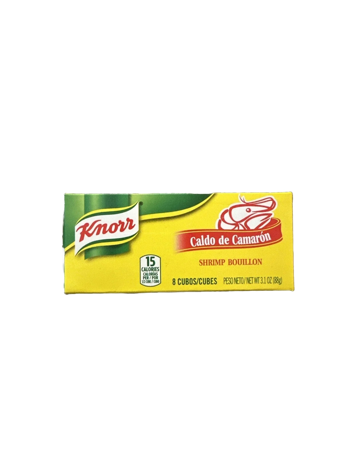 6 Pack – Knorr Shrimp Flavor Bouillon Cubes 3.1 oz x 8 cubes
