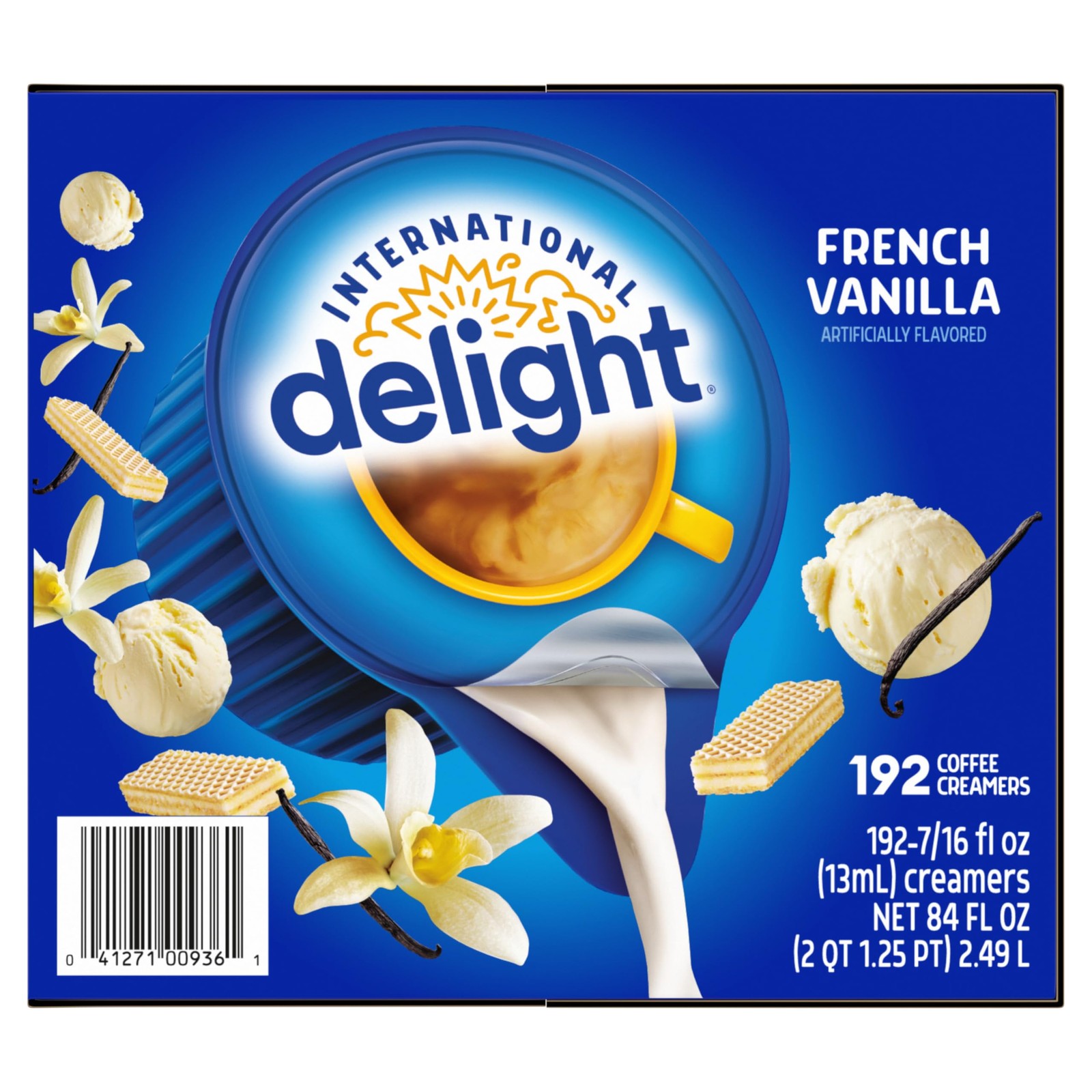 International Delight, French Vanilla, Single-Serve Coffee Creamers, 192 Coun…