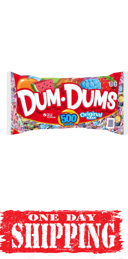 Dum Dum Original Mix Pops, ( 500 pcs. ) 16 Classic Flavors