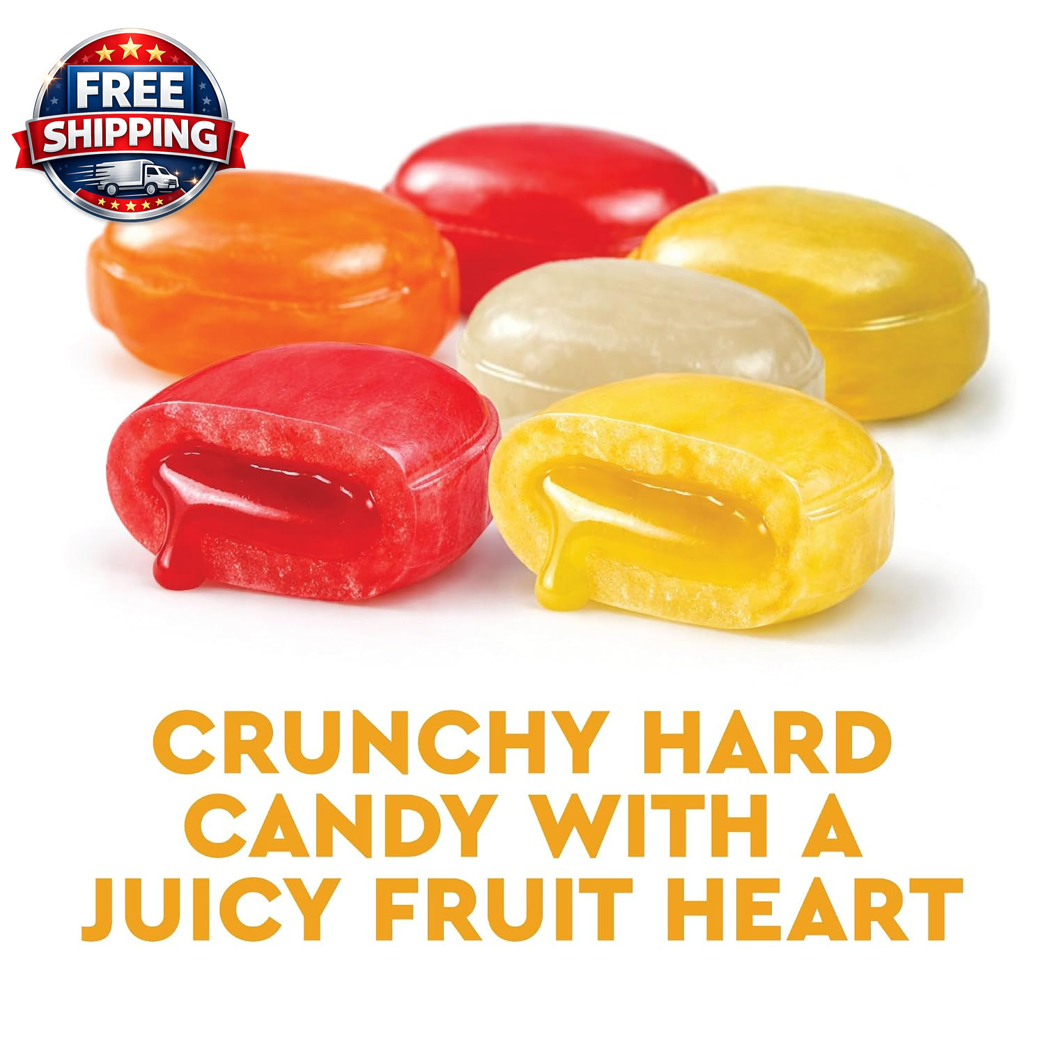 Fruit Filled Candy – Assorted 1 Pound Bulk Bag(Approx. 75 Pieces), Arcor Bon Bon