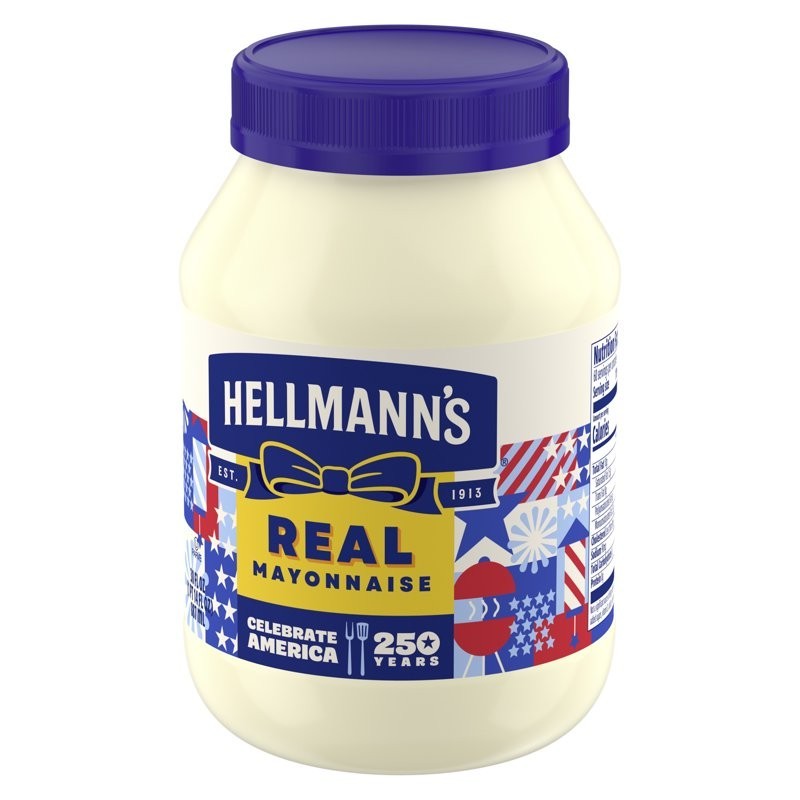 Hellmann’s Real Mayonnaise 30 fl oz FREE SHIPPING