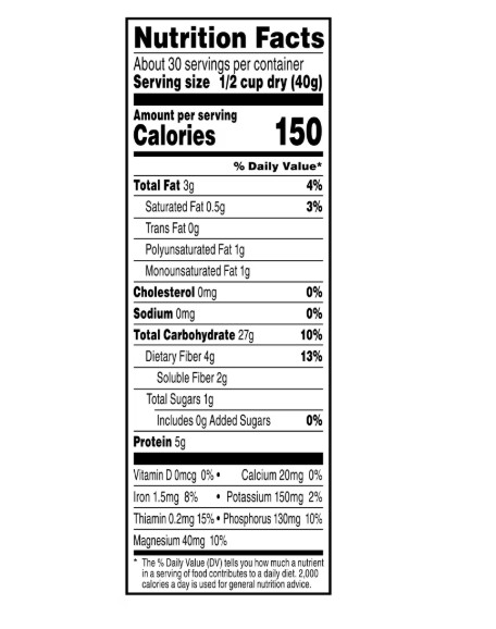 Quaker, Quick 1 Minute Oats, Oatmeal, Quick Cook Oatmeal, 42 oz Canister Dry Oat