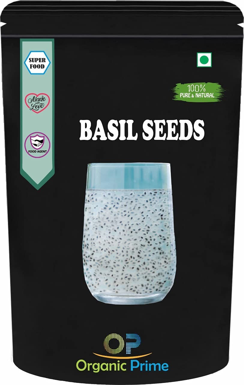 Organic Prime Basil Seeds Tukmeria 50 GM – 1 KG