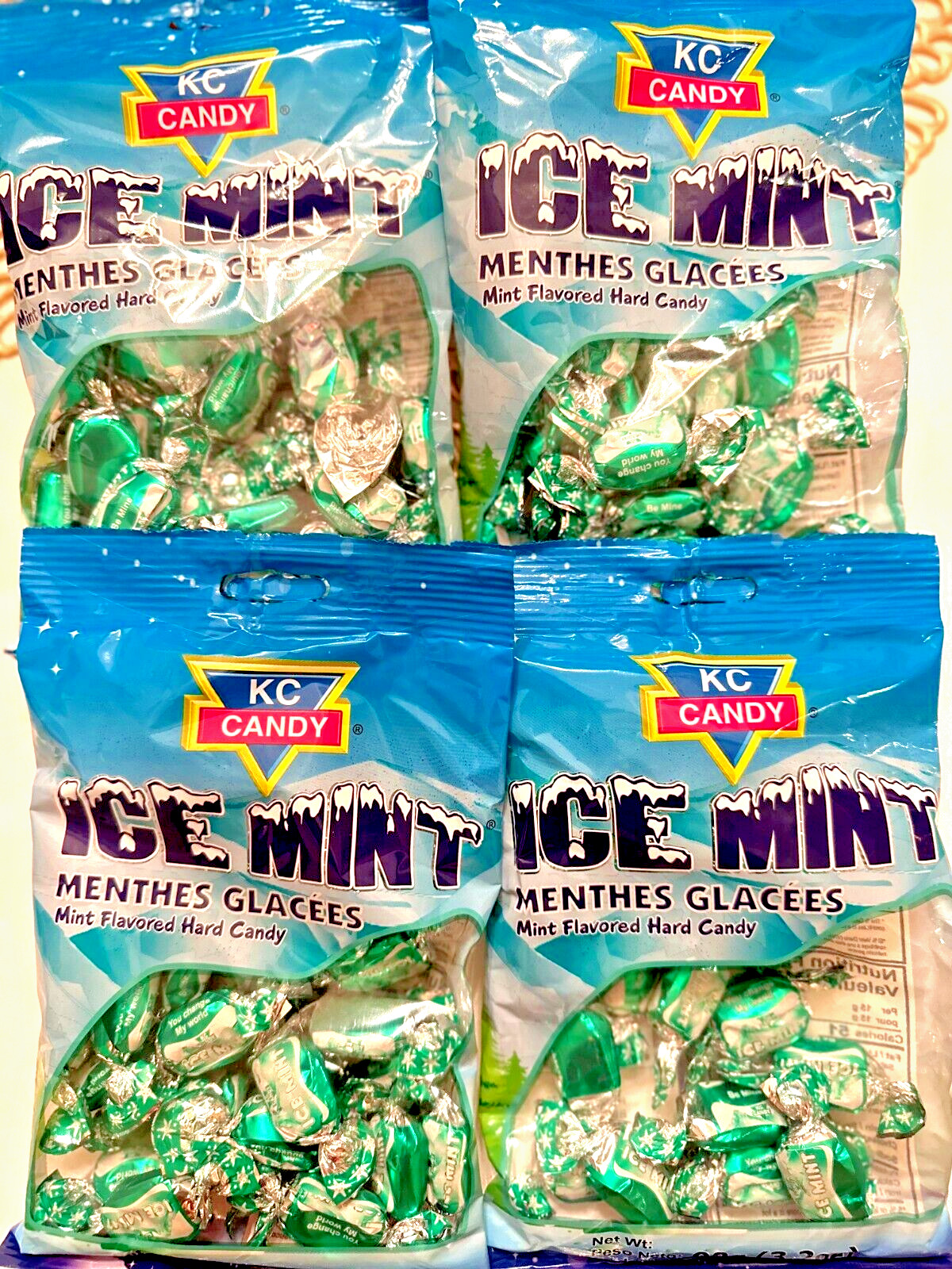 4-Pack KC Ice Mint Menthes Glacees Antarctica Mint