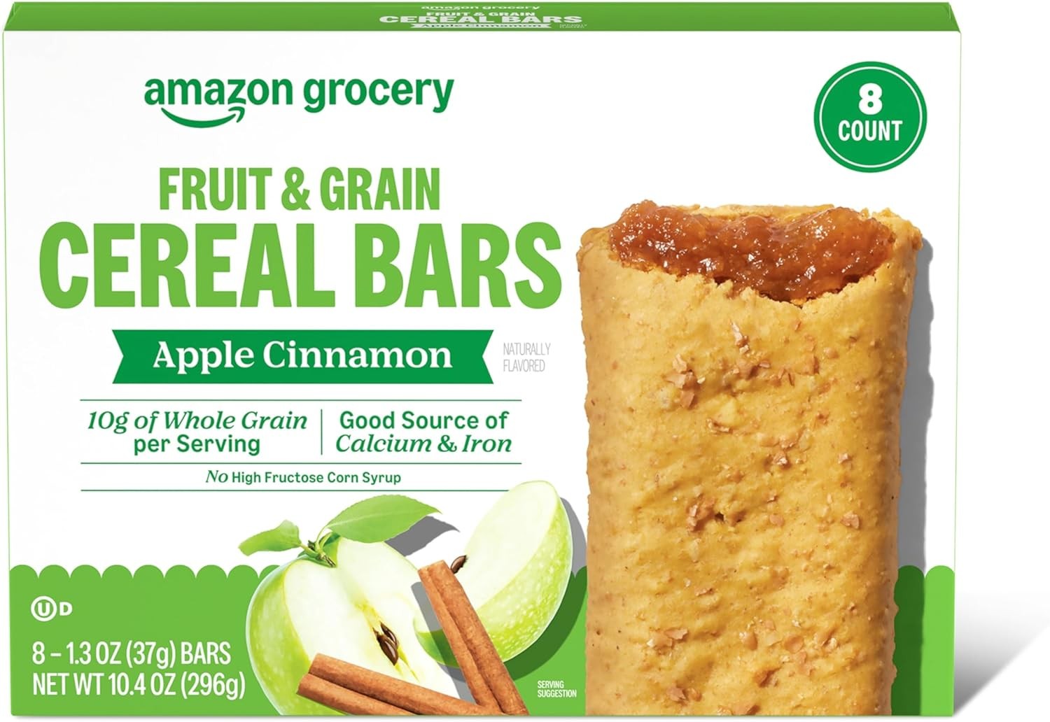 n Grocery, Cinnon Fruit & Grain Cereal Bars,8 Ct