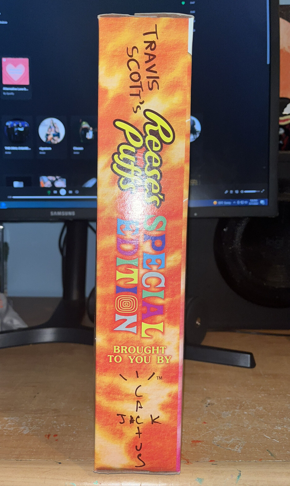 TRAVIS SCOTT’s REESES PUFFS Special Edition Brought to you By CACTUS JACK 20.7oz