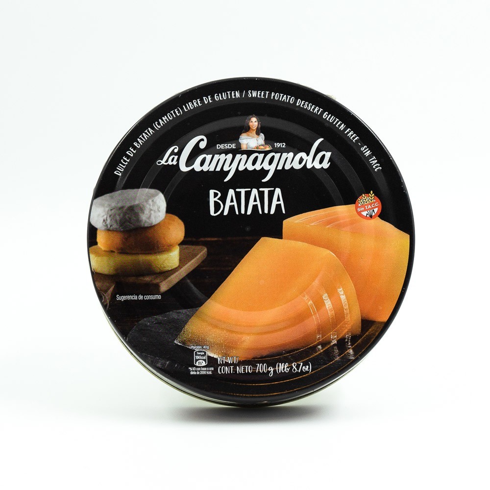 La Campagnola – Dulce de Batata Lata – 700 gr – Pack x 2