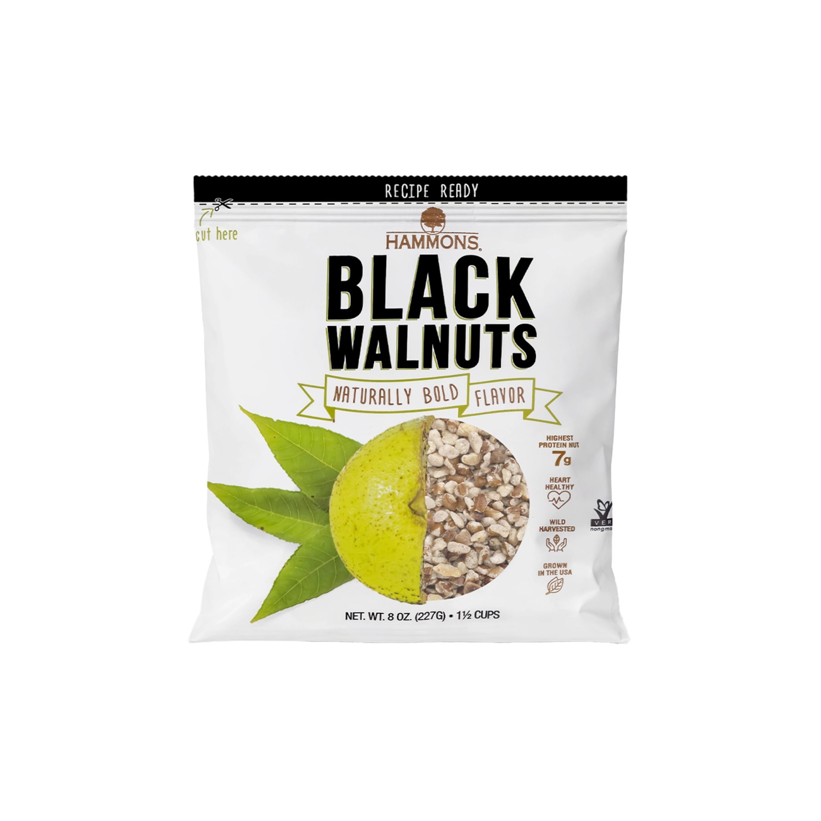 Black Walnuts – Wild Harvested – Non-GMO, Gluten Free, High Protein, Keto Sna…
