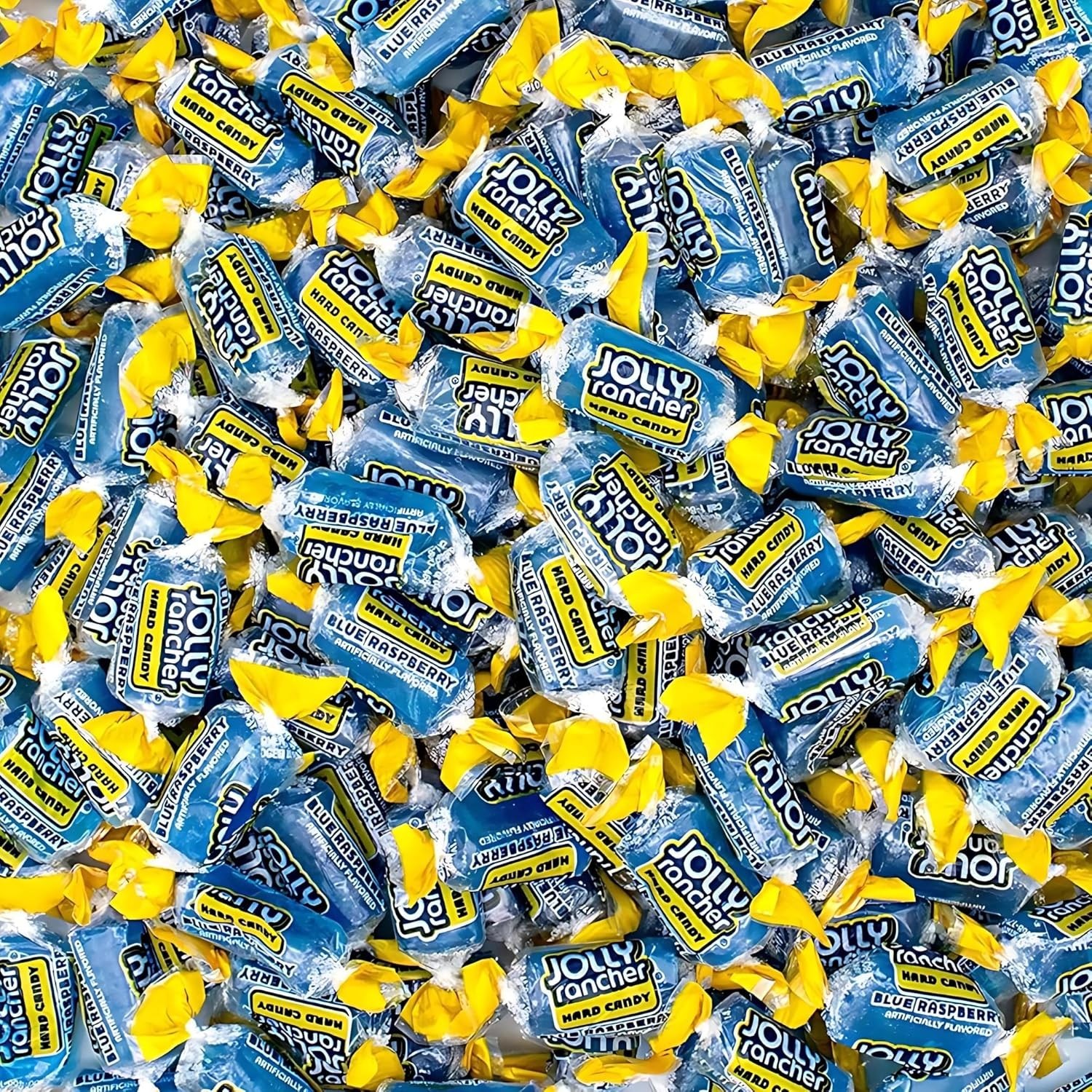 Jolly Rancher Blue Raspberry Flavor, Limited Edition, Bulk Hard Candy (2 Pounds)