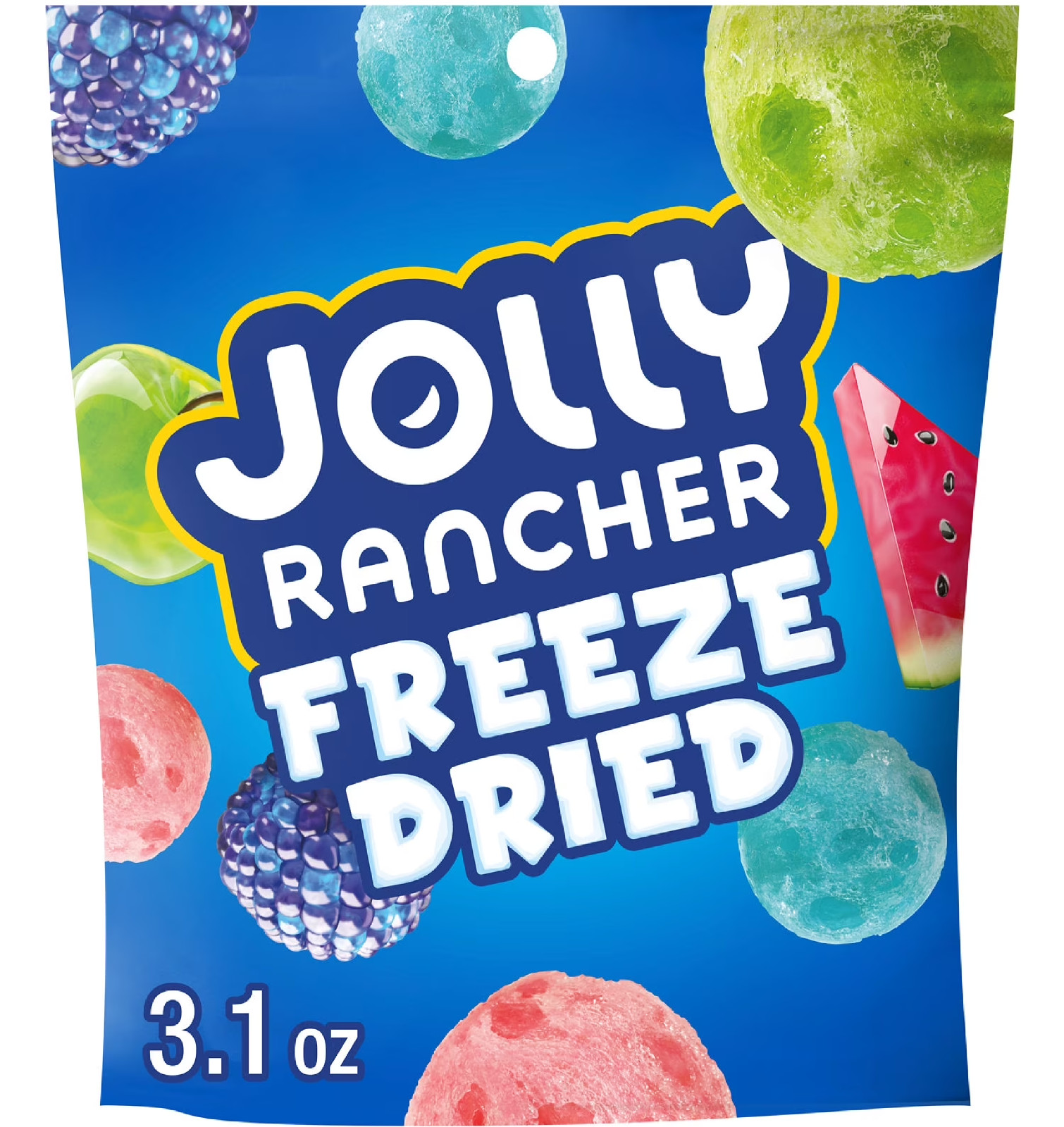 JOLLY RANCHER Freeze Dried Original Fruit Flavored Candy Bag, 3.1 oz-free ship