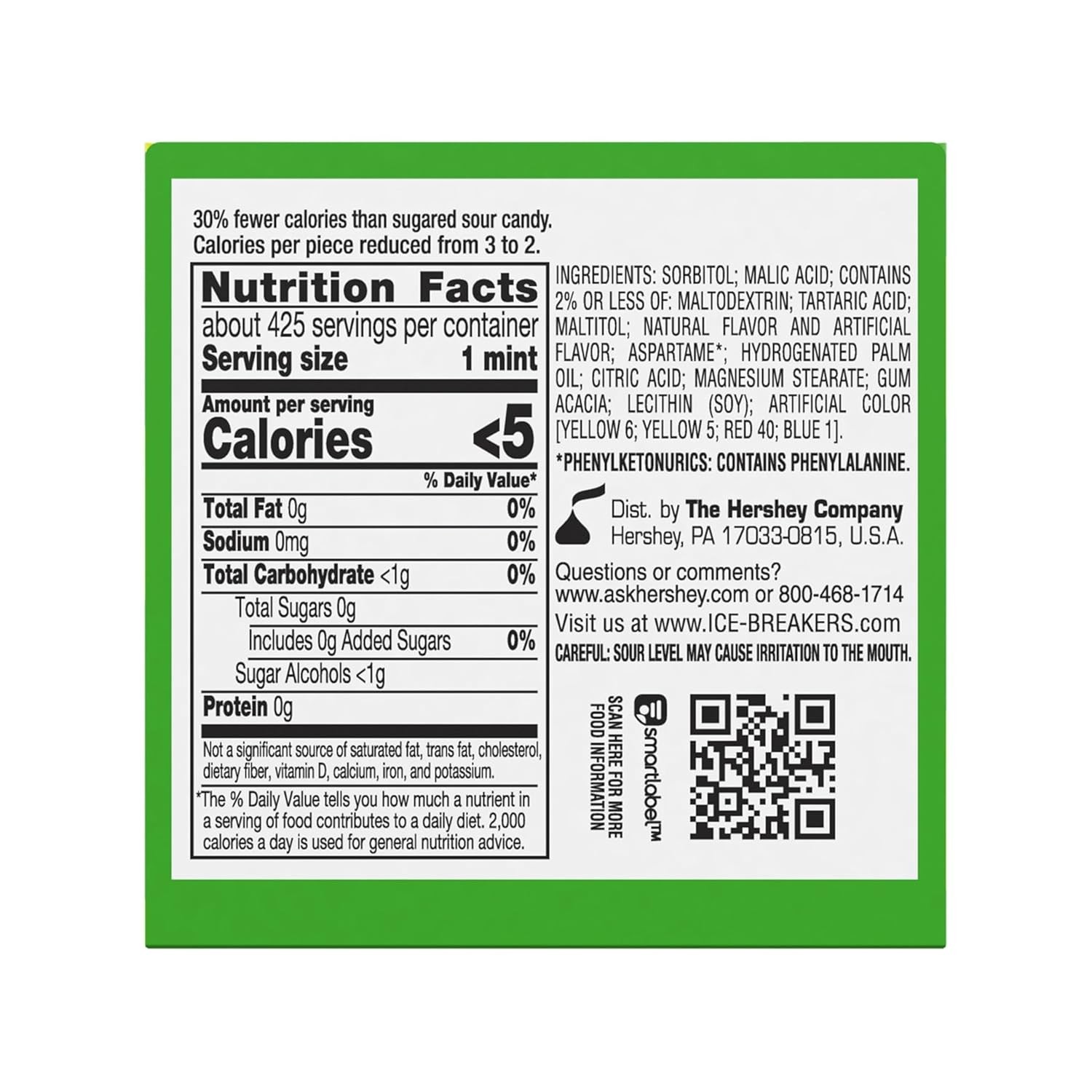 Sugar-Free Assorted Sour Fruit Mints – 1.5oz Tins, Perfect for All Occasions!