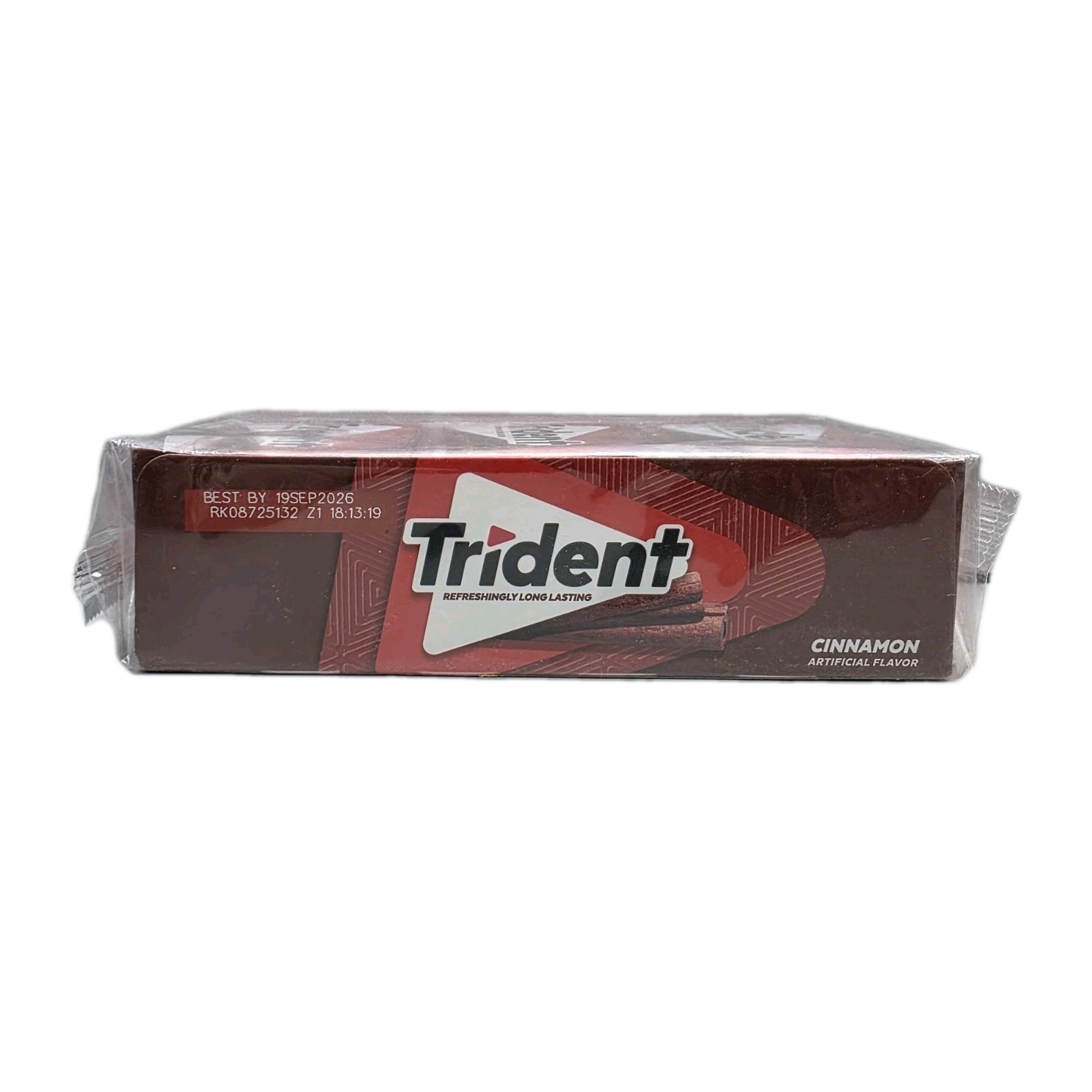 Trident Cinnamon Sugar Free Gum, 12 Packs of 14 Pieces Each (168 Total Pieces)