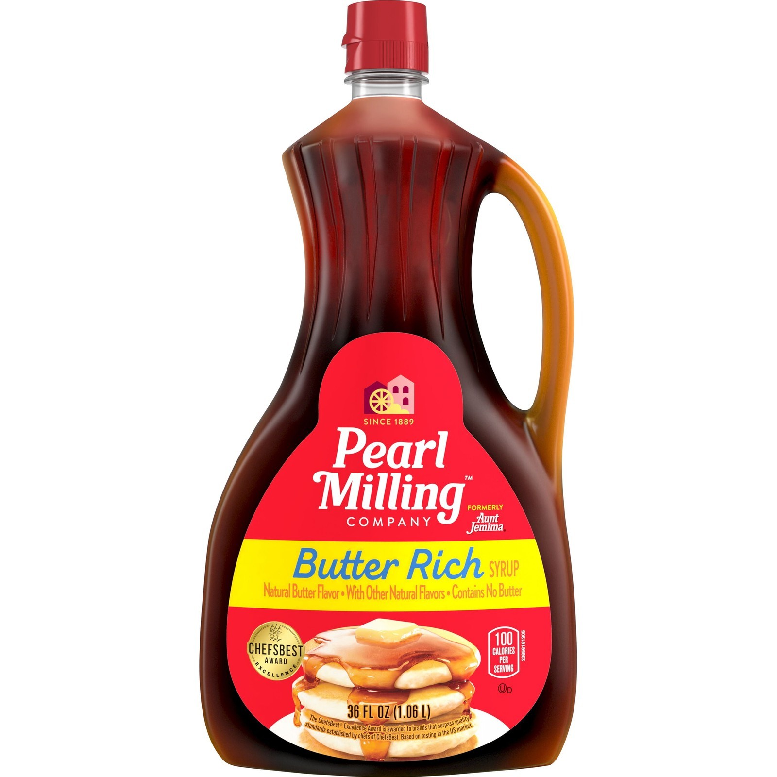 Butter Rich Syrup 36 fl oz Bottle 35 Servings 2 tablespoon serving size