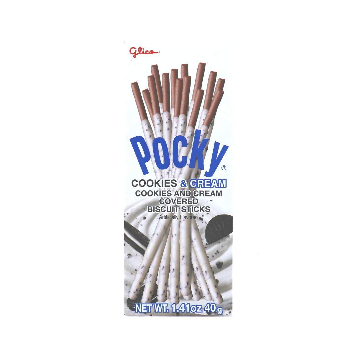 POCKY COOKIES & CREAM 10CT 1.41OZ