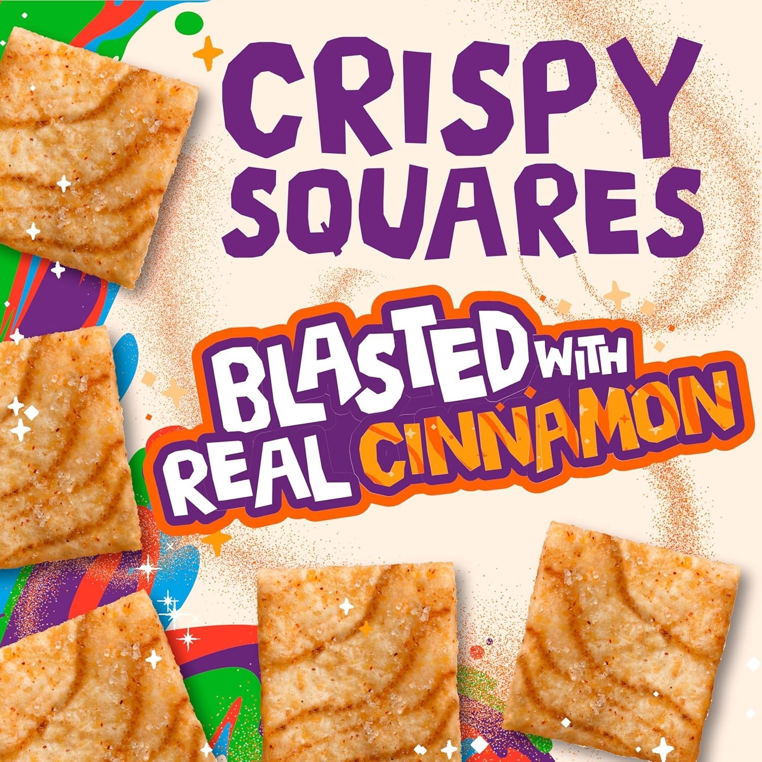 Breakfast Cereal, Crispy Cinnamon Cereal, 12 oz