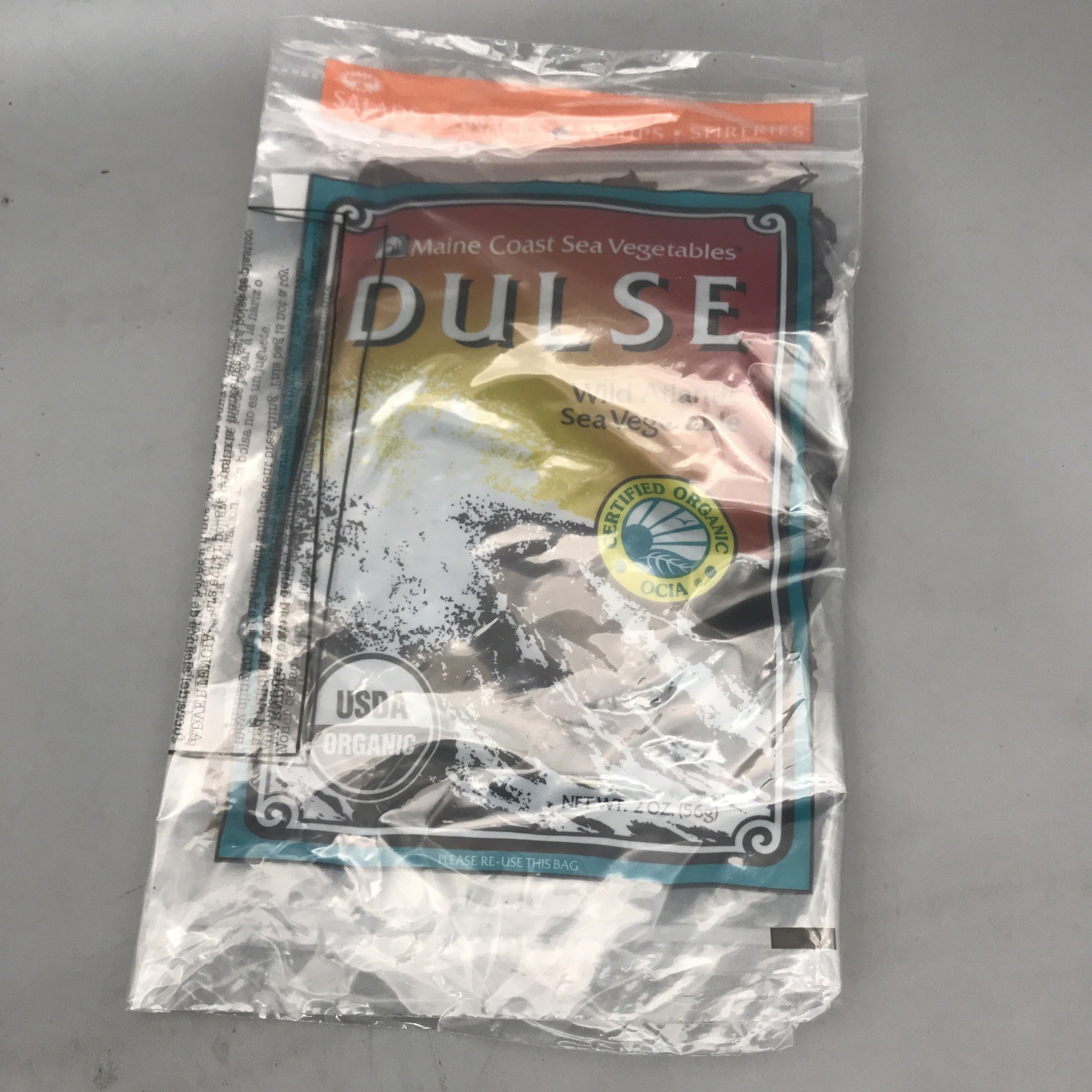Maine Coast Organic Sea Vegetables Dulse 2oz Exp 05/27