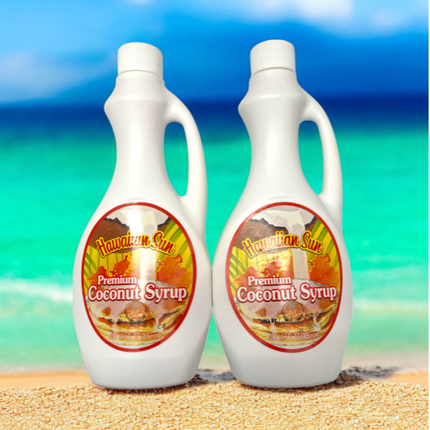 Hawaiian Sun Premium Coconut Syrup – Made in Hawaii, 12.5 fl oz (2 Pack)