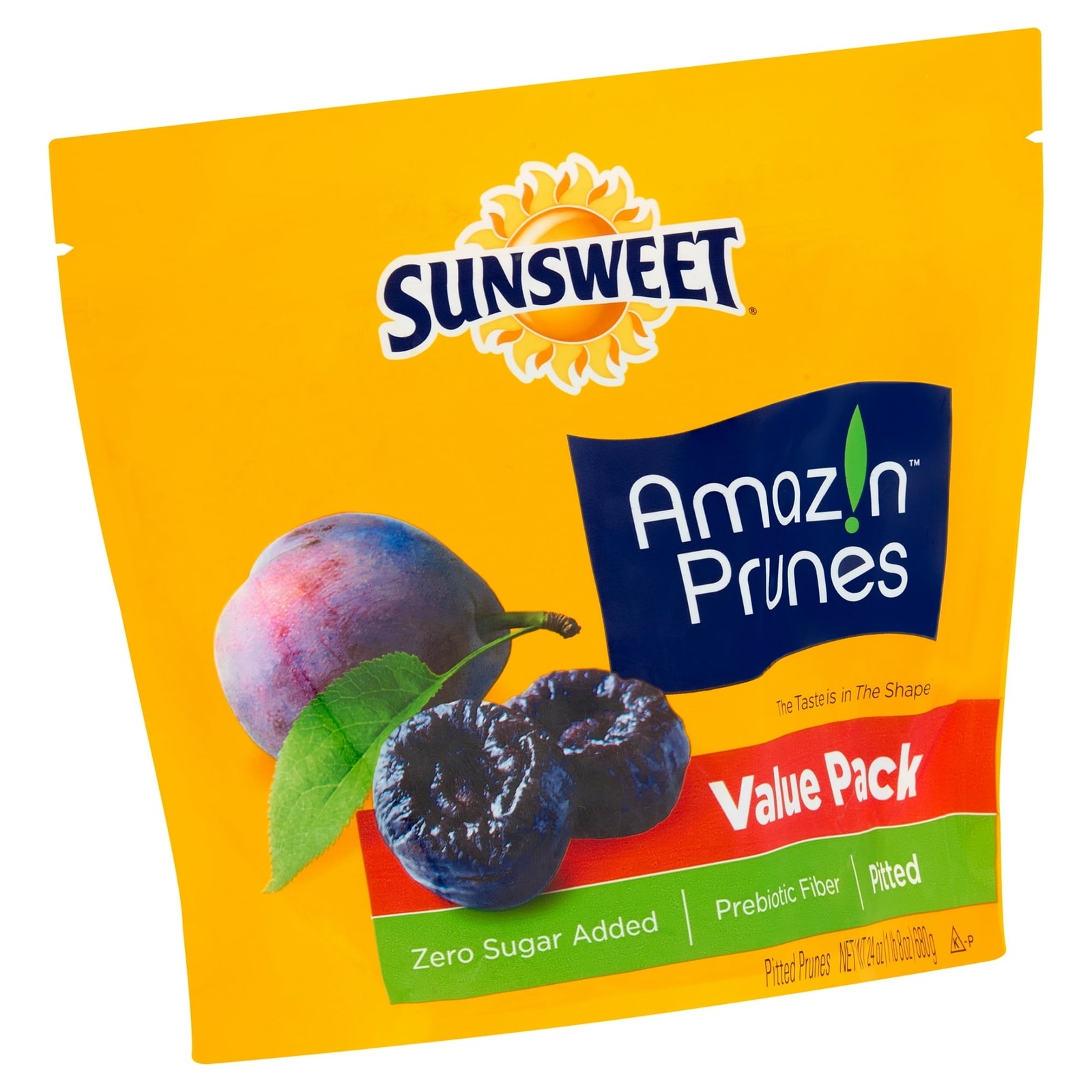 Sunsweet Amazin Pitted Prunes, 24 Oz Free Shipping