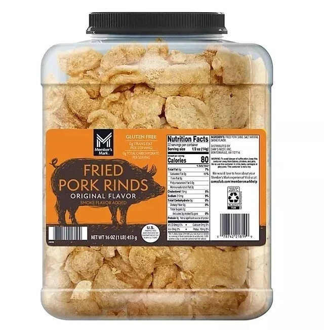 Member’s Mark Original Fried Pork Rinds (16 oz.)