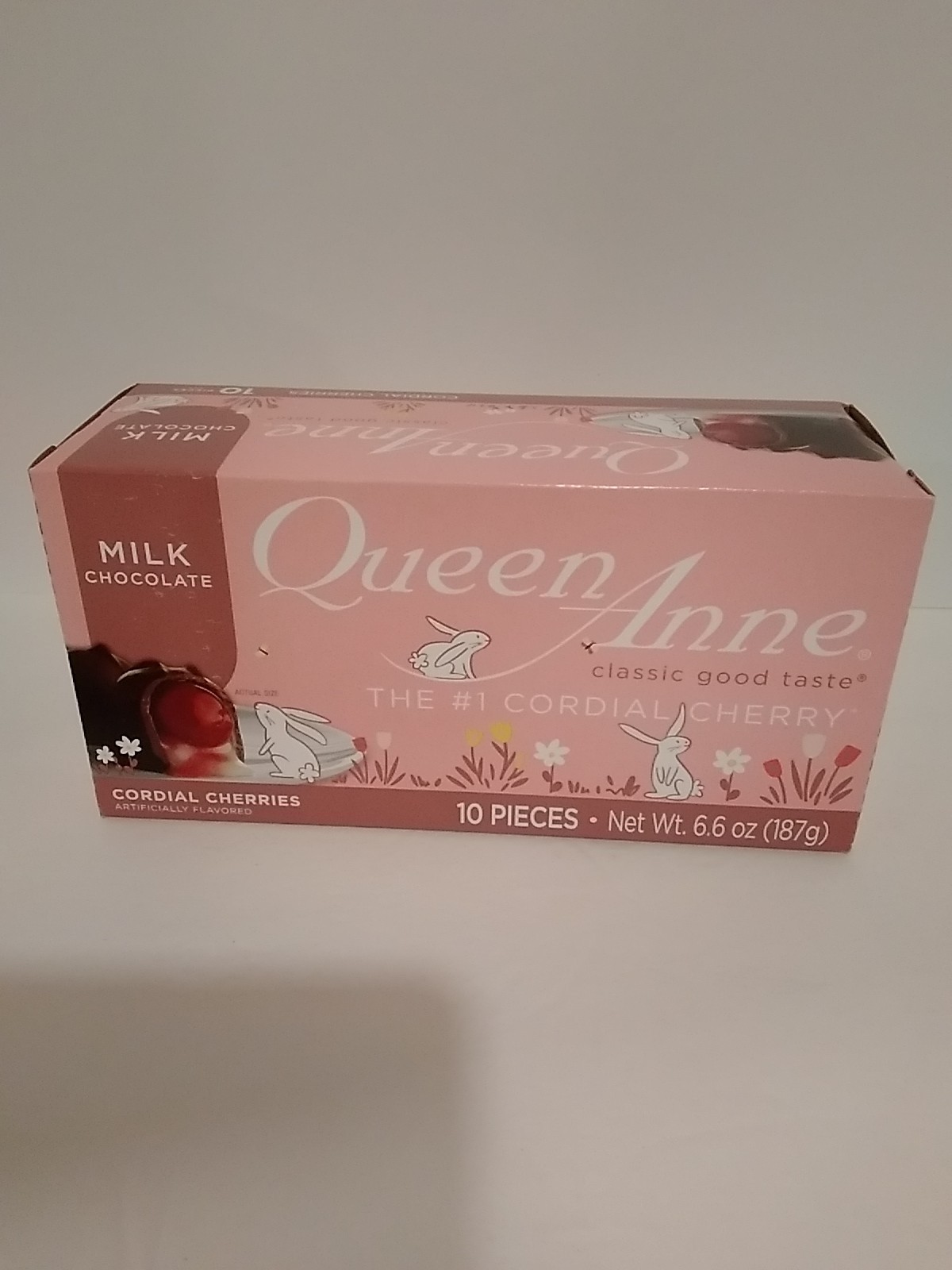2 Boxes Queen Anne Milk Chocolate Covered Cordial Cherries Candy-20 Pieces