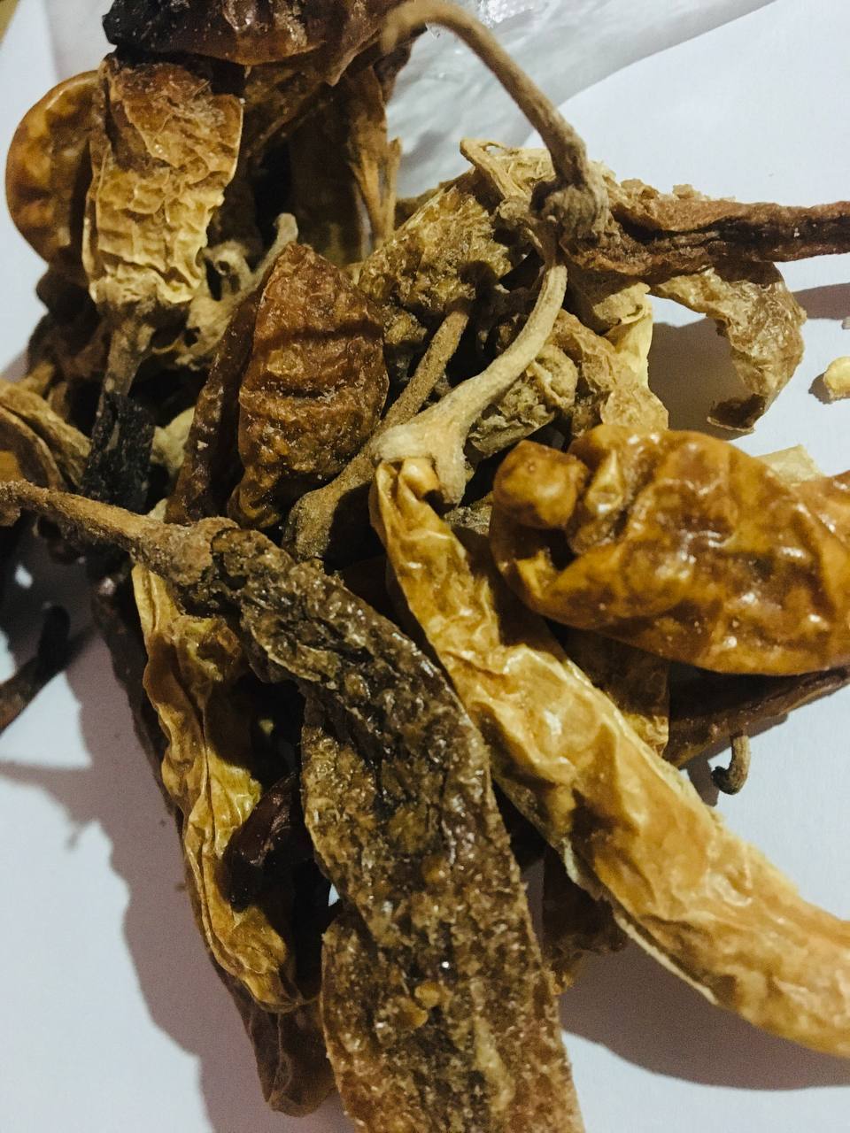 Naga bhut sri Lankan dried pods 20g-100g chilli ghost extremely spicy tasty woow